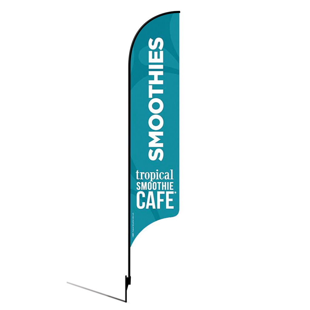 Kit for 15' Tropical Smoothie Cafe Teal Smoothies AdverSail